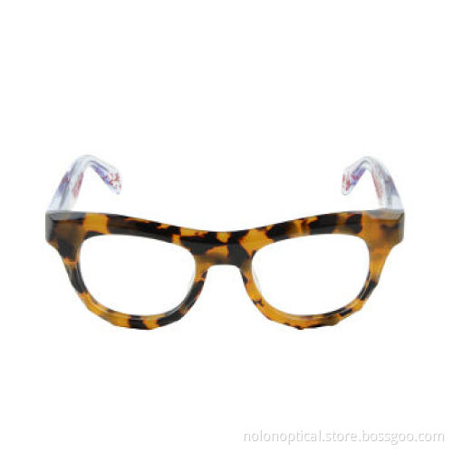 Most stylish and handmade acetate optical frames, lens can be changeable to sunglasses